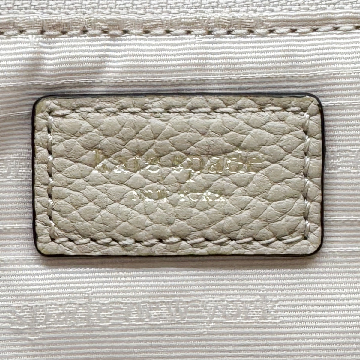 Kate Spade Hudson Beige Pebbled Leather Convertible Shoulder Crossbody Bag