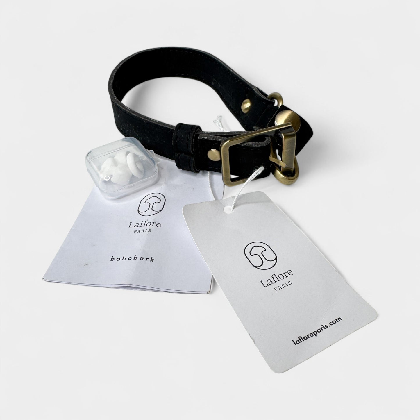 Laflore Paris Black Bobobark 3 in 1 Cork Laptop Bag