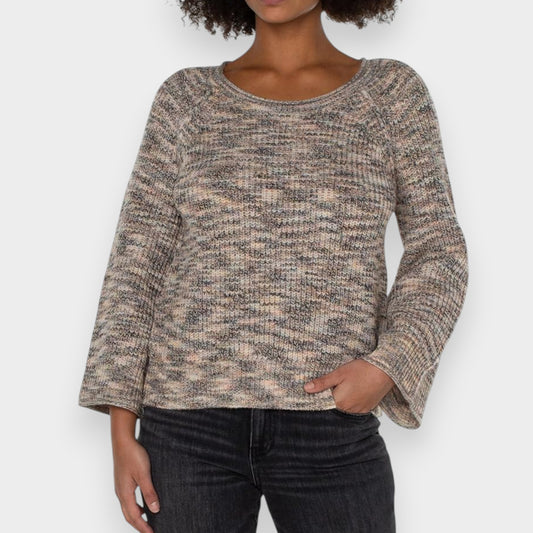 Liverpool Los Angeles Crew Neck Wide Sleeve Jumper Small [NEW]