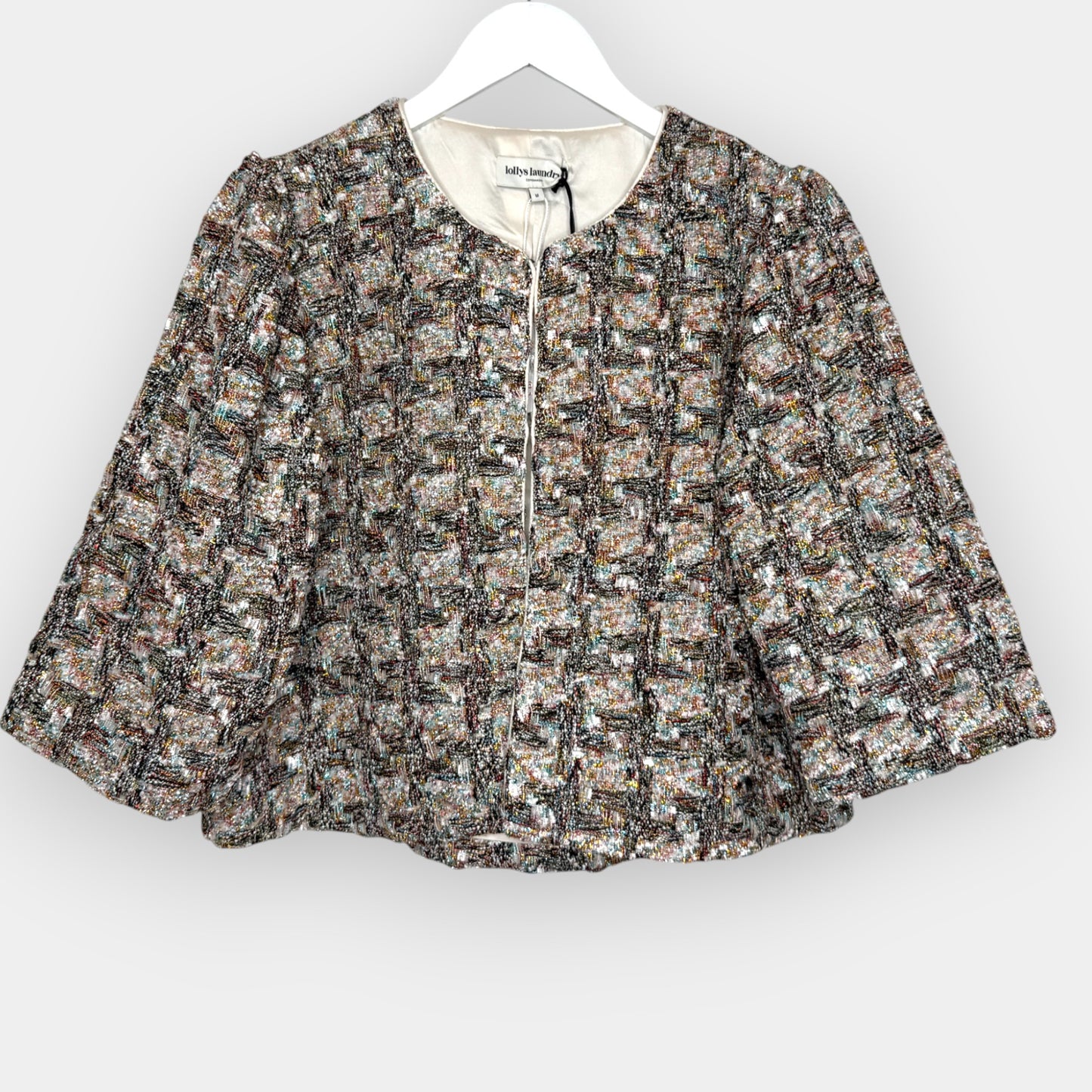 Lolly's Laundry TrineLL Short Sparkly Evening Jacket Medium ~ AU10-12 [NEW]