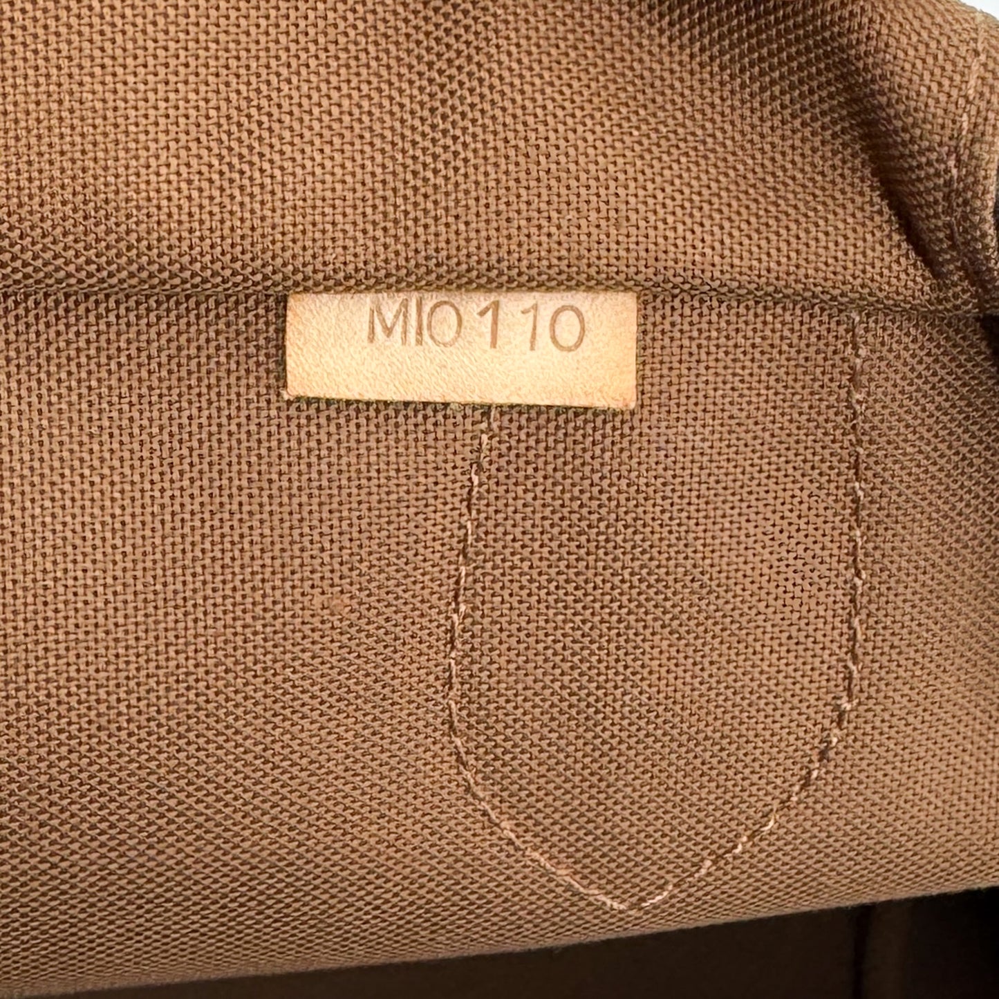 Louis Vuitton Montorgueil PM Coated Canvas Top Handle Bag