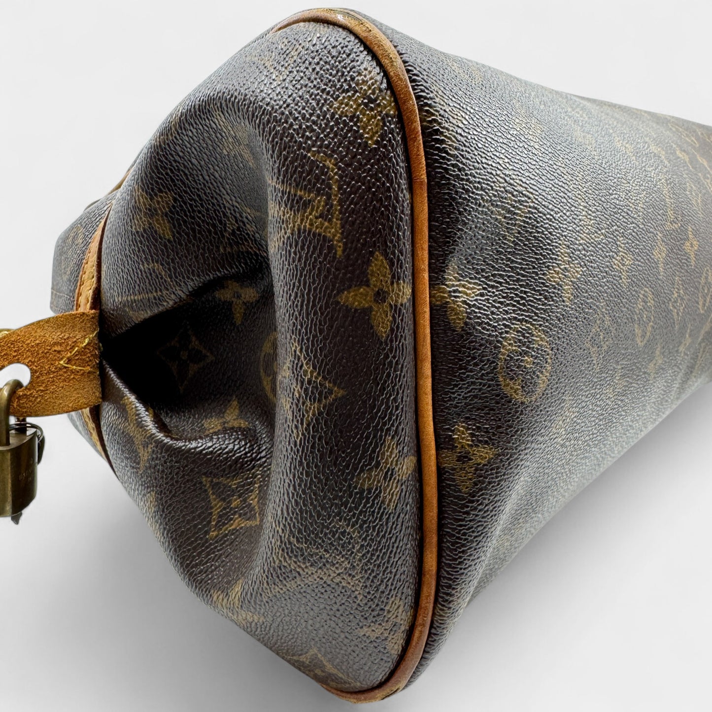 Louis Vuitton Montorgueil PM Coated Canvas Top Handle Bag