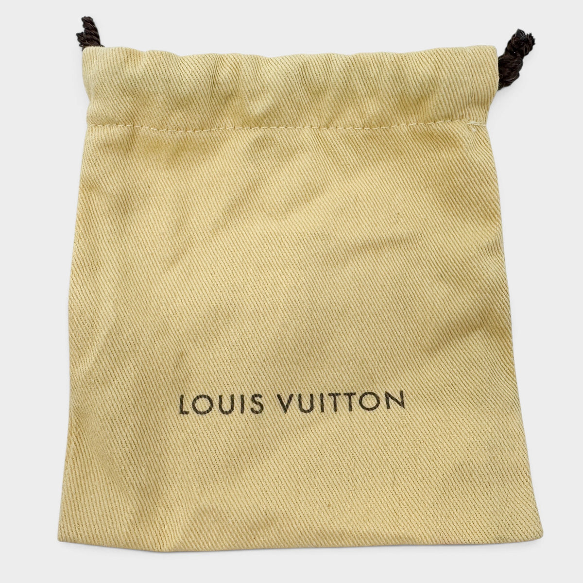 Louis Vuitton Suhali Dark Black Brown Leather S Lock Gold Cuff Bracelet Size S