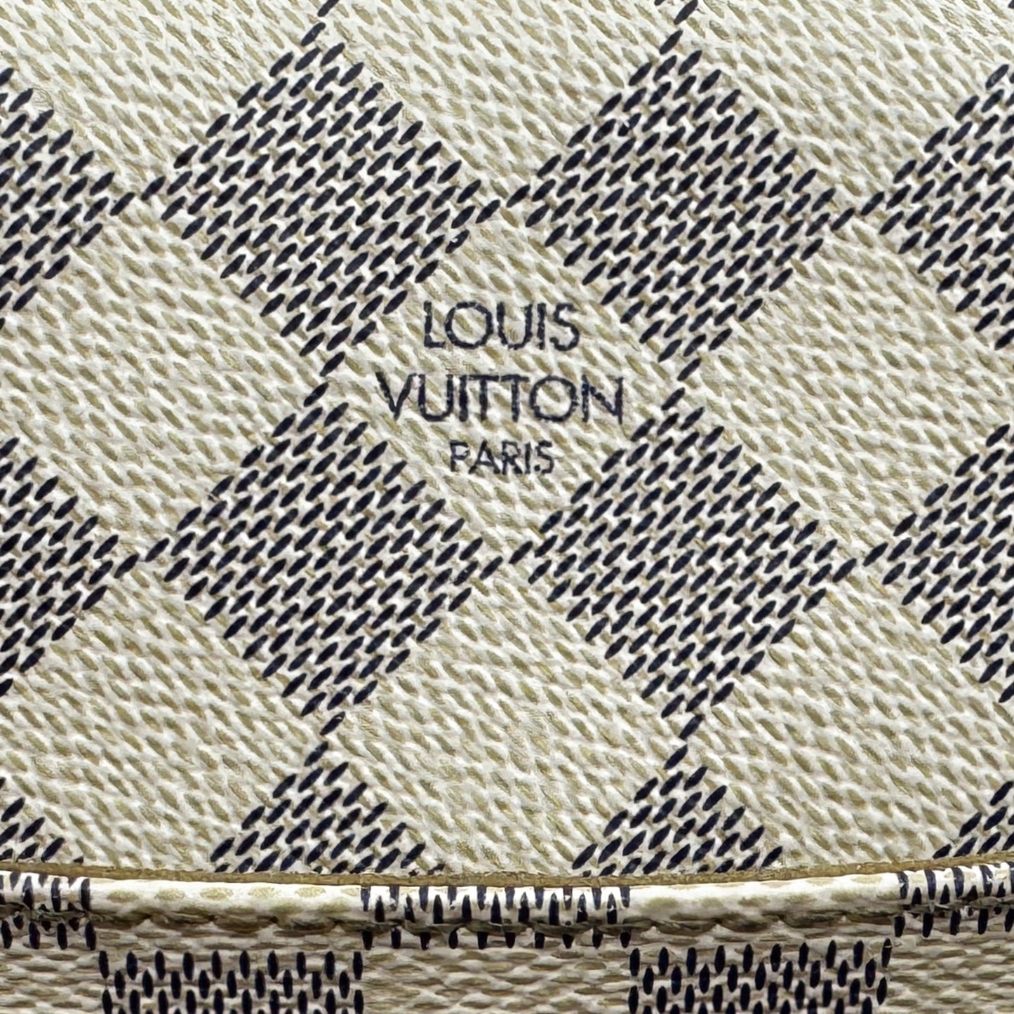 Louis Vuitton Damier Azur Canvas & Vachetta Leather Figheri PM Tote Bag
