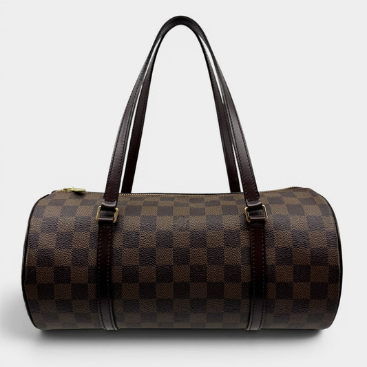 Louis Vuitton Damier Ebene Canvas Papillon 30 Bag [2006]