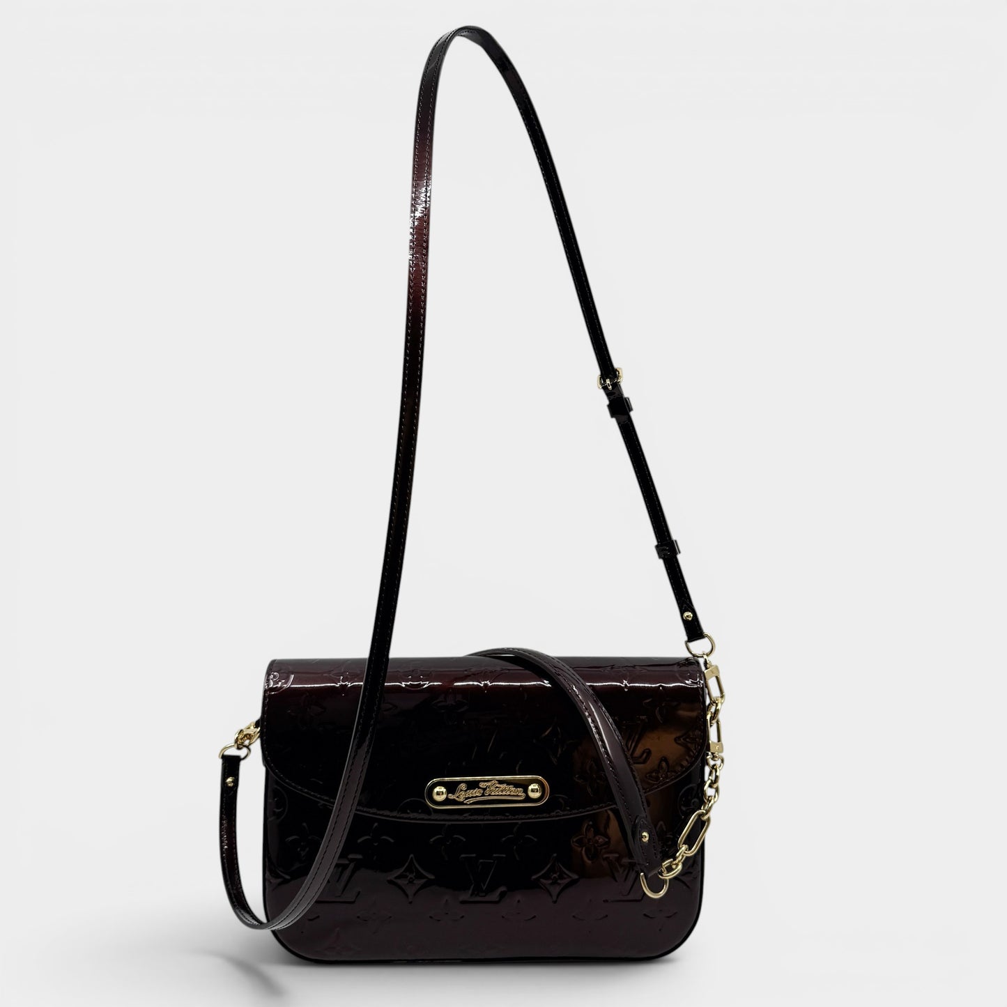 Louis Vuitton Amarante Monogram Vernis Rodeo Drive Bag