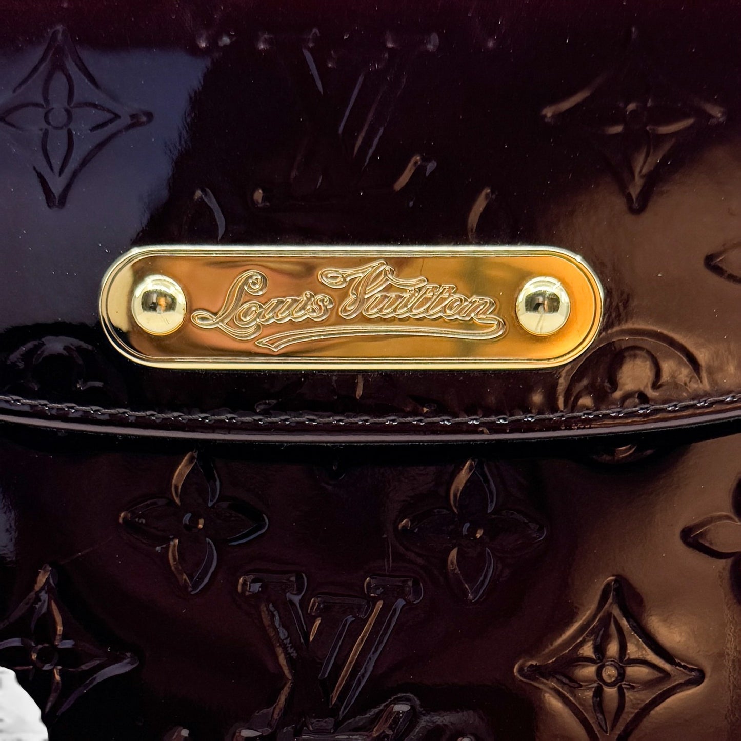 Louis Vuitton Amarante Monogram Vernis Rodeo Drive Bag