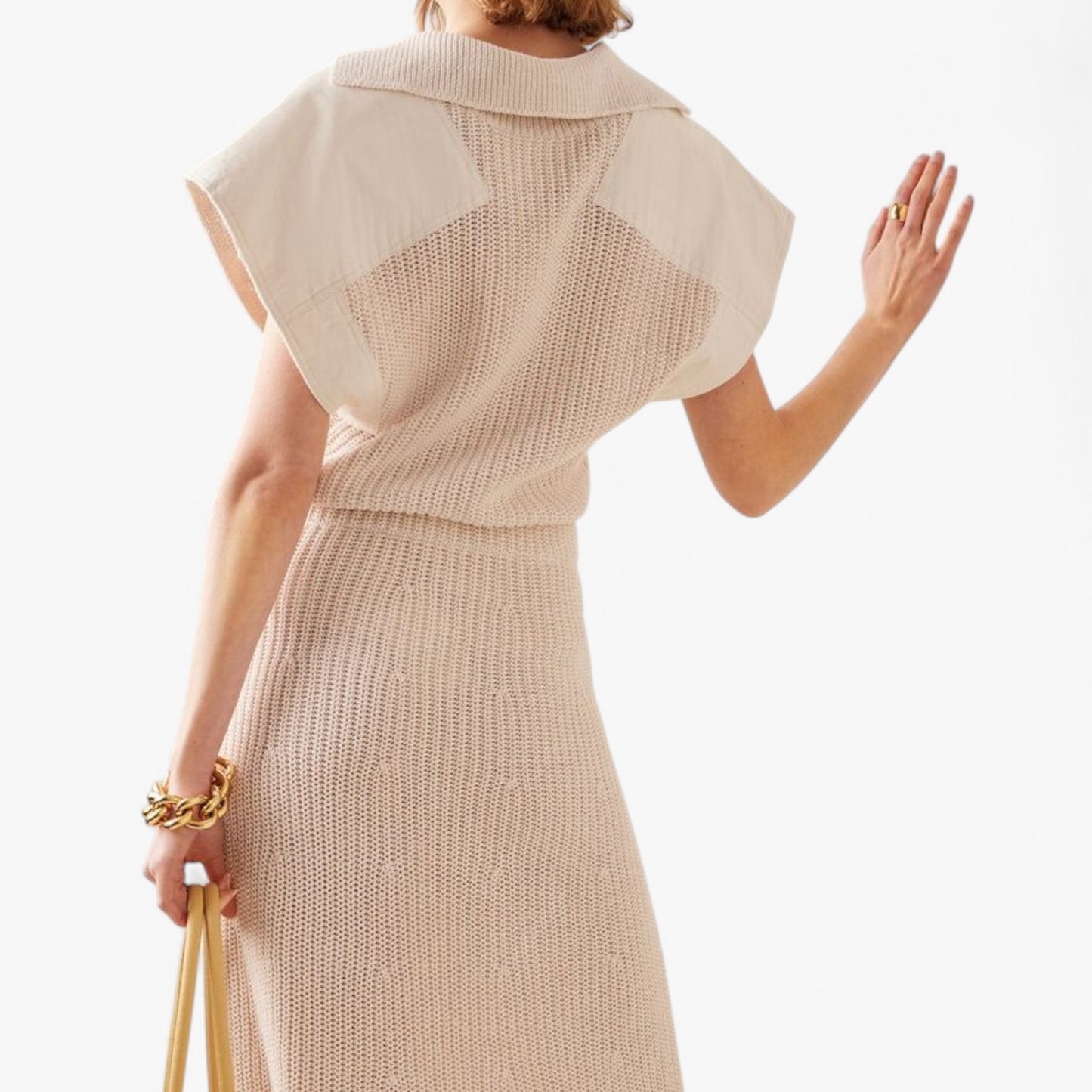 By Malene Birger Cream Kiko Knit Sweater Top Medium ~ AU10-12 [NEW]
