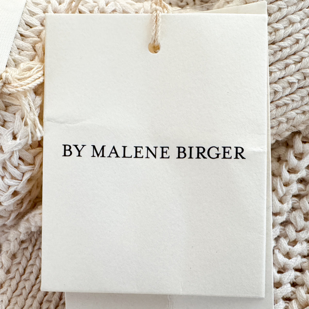 By Malene Birger Cream Kiko Knitted Vest Jumper Medium ~ AU10-12