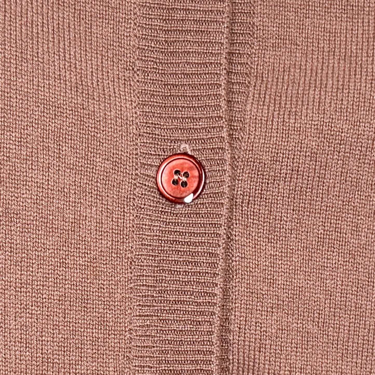Marni Taupe Brown 100% Cashmere Cardigan IT44 ~ AU12-14