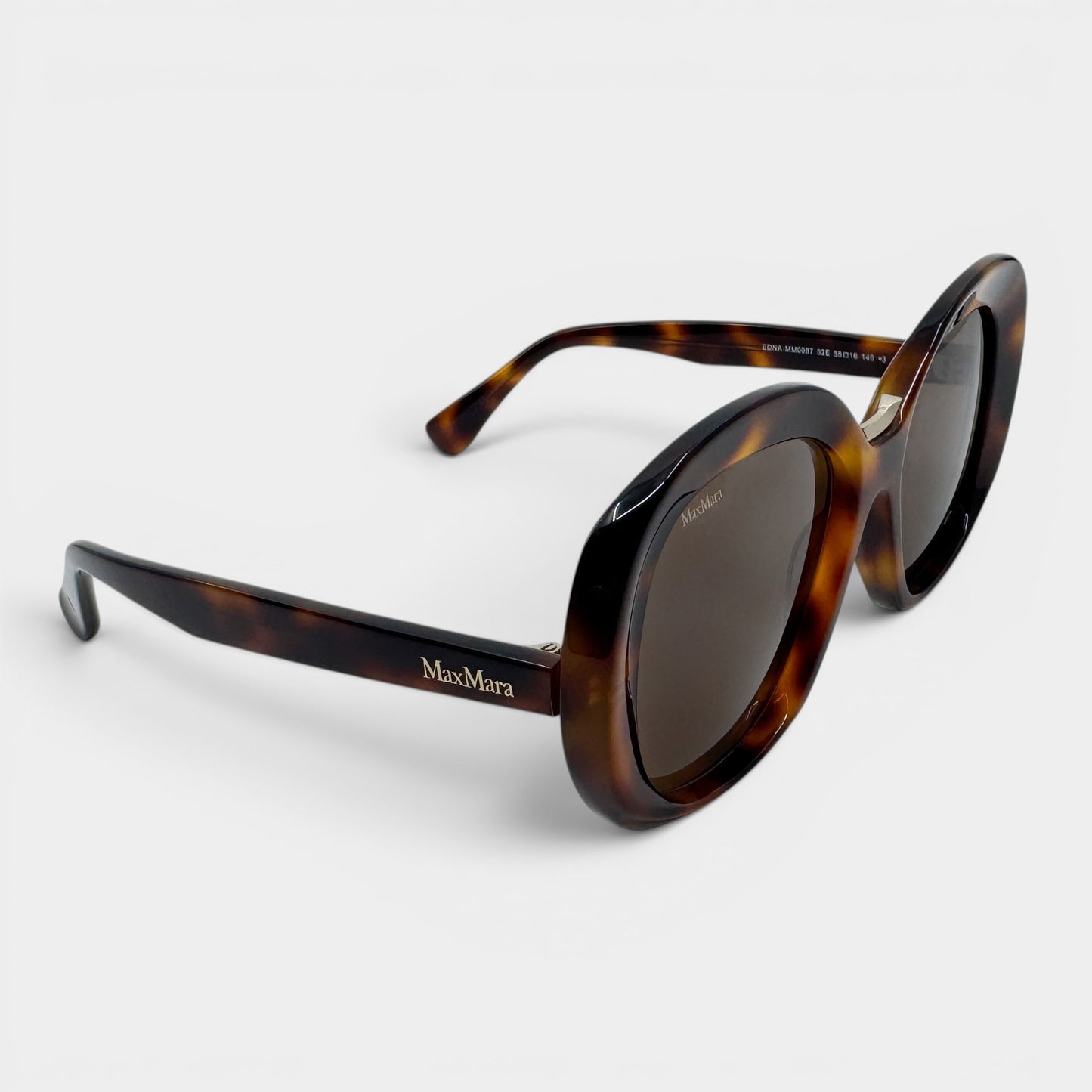 MaxMara Tortoiseshell Butterfly Edna Sunglasses [MM0087]