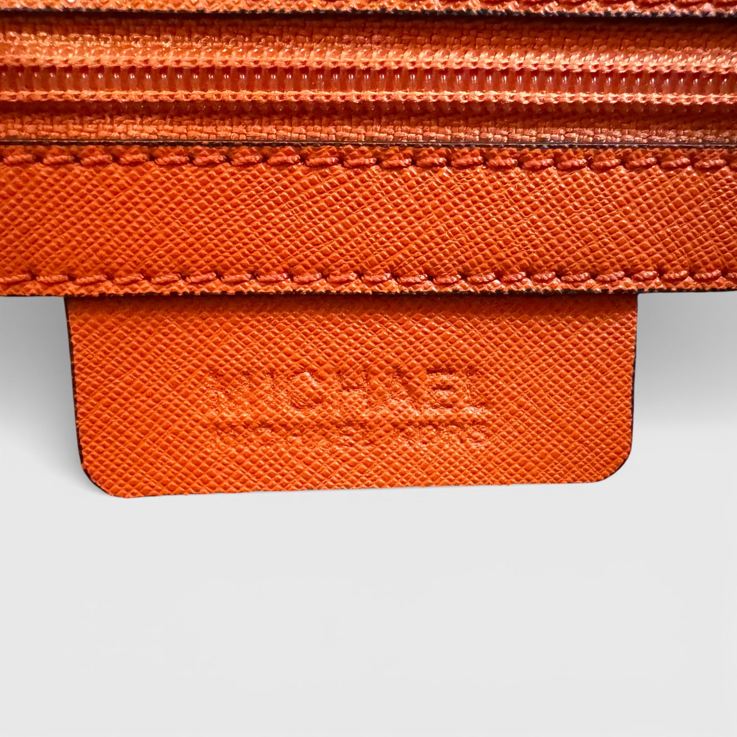 Michael Kors Hamilton Burnt Orange Saffiano Leather Two-Way Tote Bag