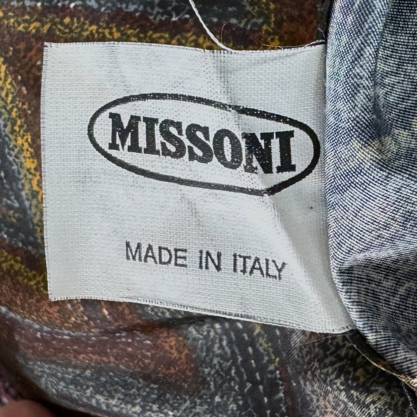 Vintage Missoni Reversible Wool & Mohair Button Jacket Large IT48 ~ AU12-14-16