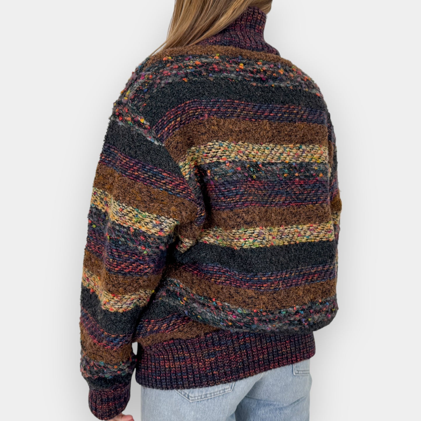 Vintage Missoni Reversible Wool & Mohair Button Jacket Large IT48 ~ AU12-14-16