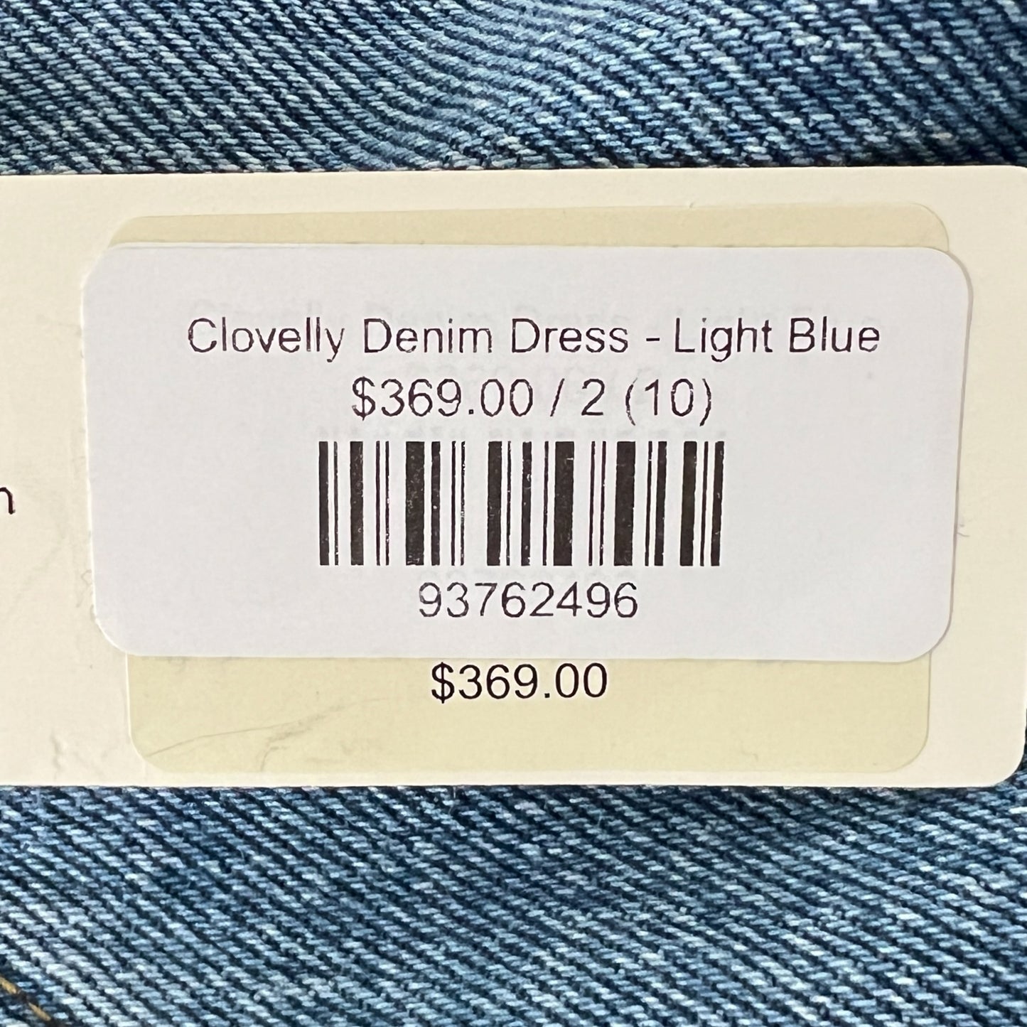 Morrison Light Blue Denim Clovelly Flared Midi Dress 2  ~ AU10-12 [NEW]