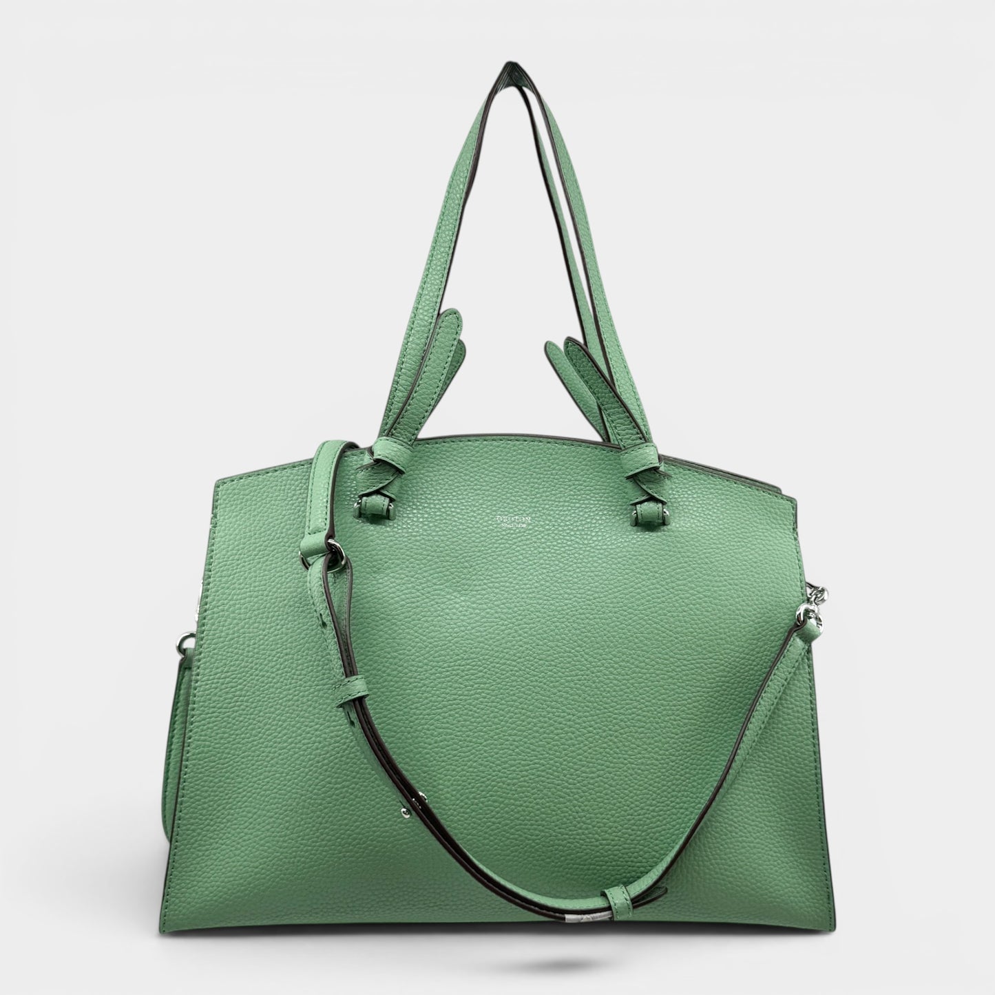 Oroton Light Fern Green Atlas Day Tote & Shoulder Bag