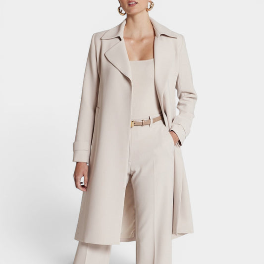 Perri Cutten Off White City Trench Coat XS ~ AU6-8 [NEW]