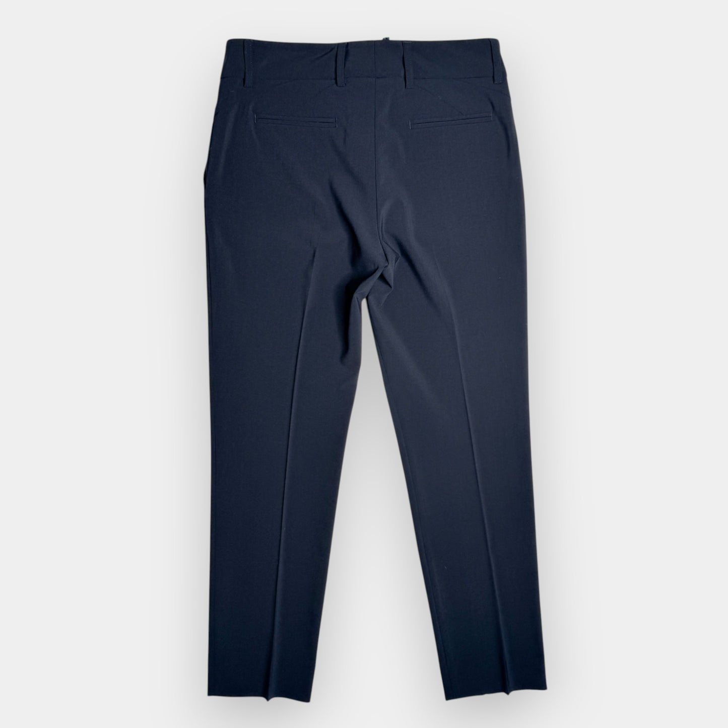 Piazza Sempione 'Kim' Navy Blue Wool Pants IT42 ~ Med ~ AU10 [NEW]