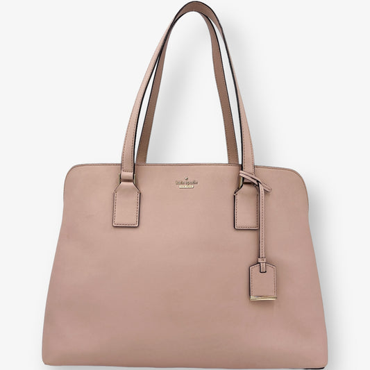 Kate Spade Blush Pink Saffiano Leather Tote & Laptop Bag