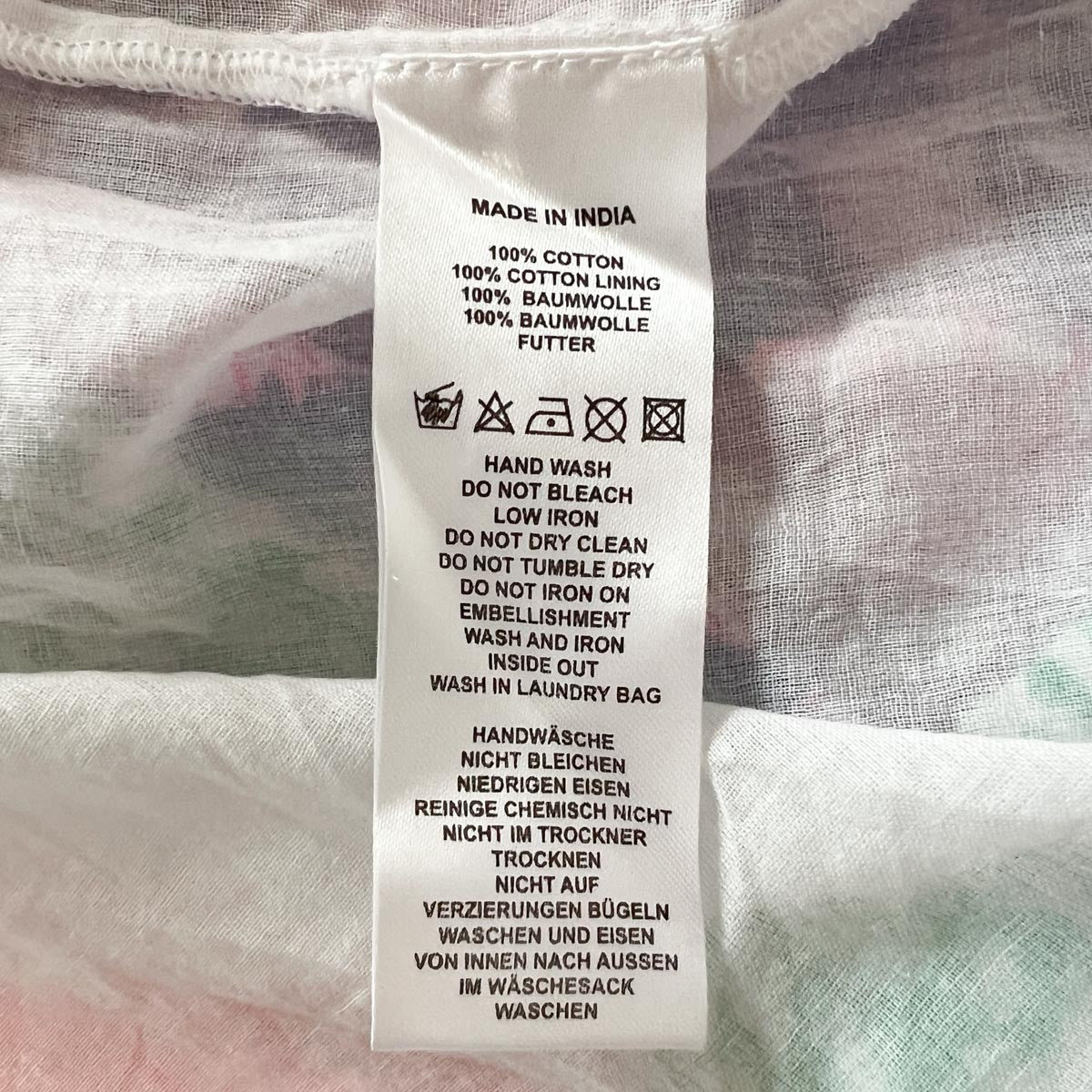 Place du Soleil Multicoloured Short Cotton Dress Medium AU10-12 [NEW]