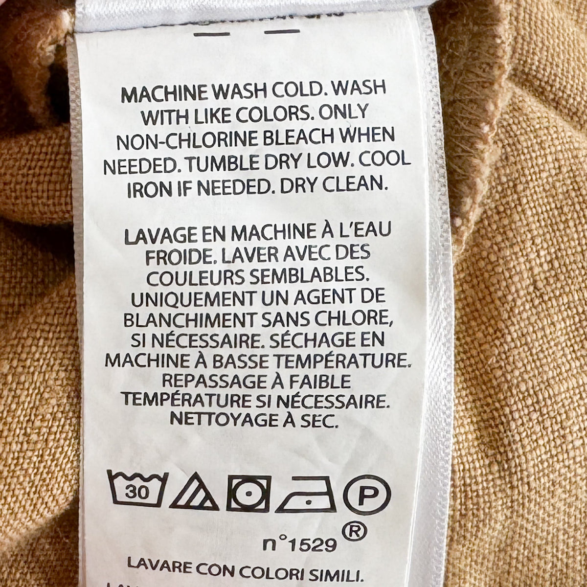 Polo Ralph Lauren Camel Tan Linen Self-Tie Shirtdress US4 ~ AU8-10 [NEW]