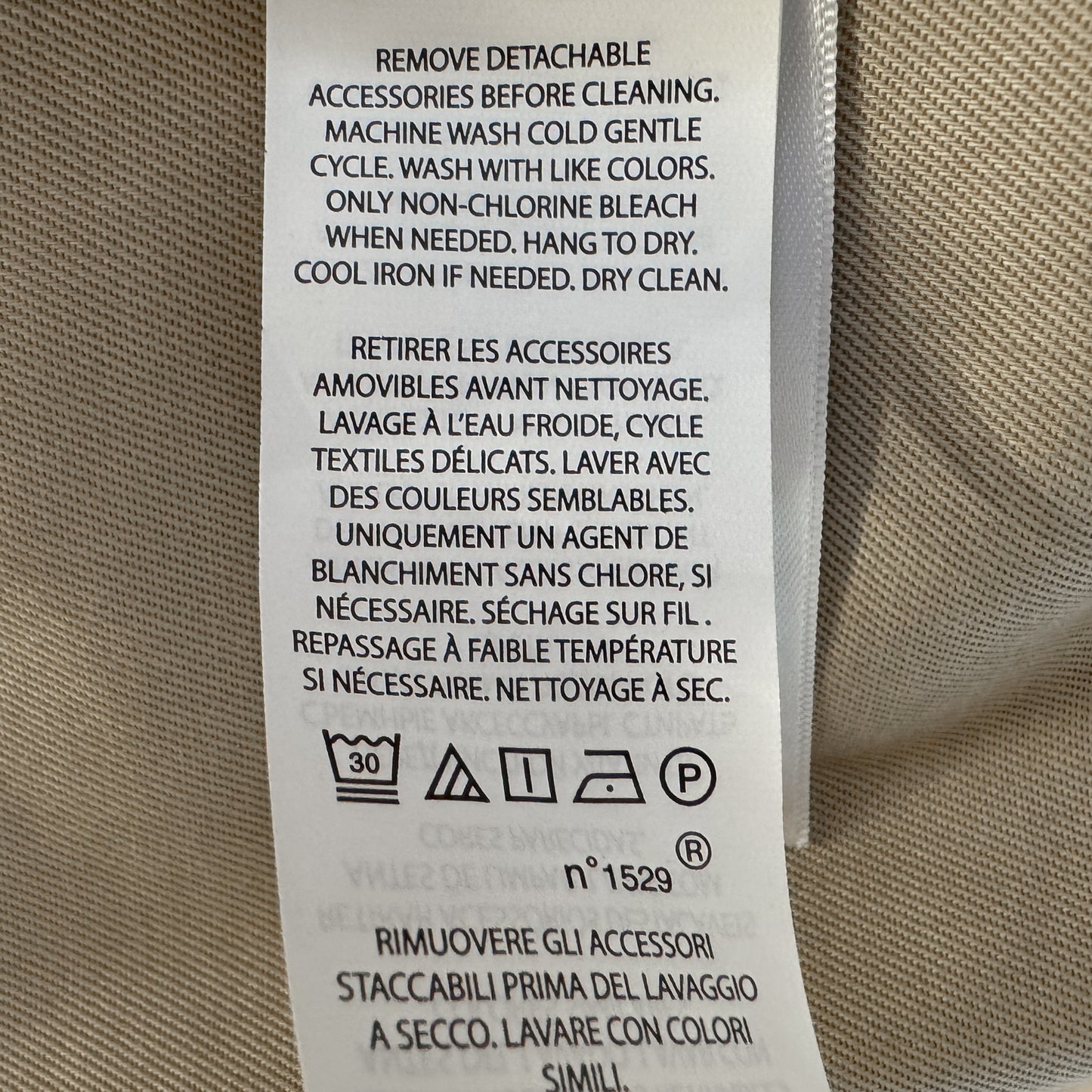 Polo Ralph Lauren Taupe Brown Double Breasted Trench Coat XS ~ AU8-10 [NEW]