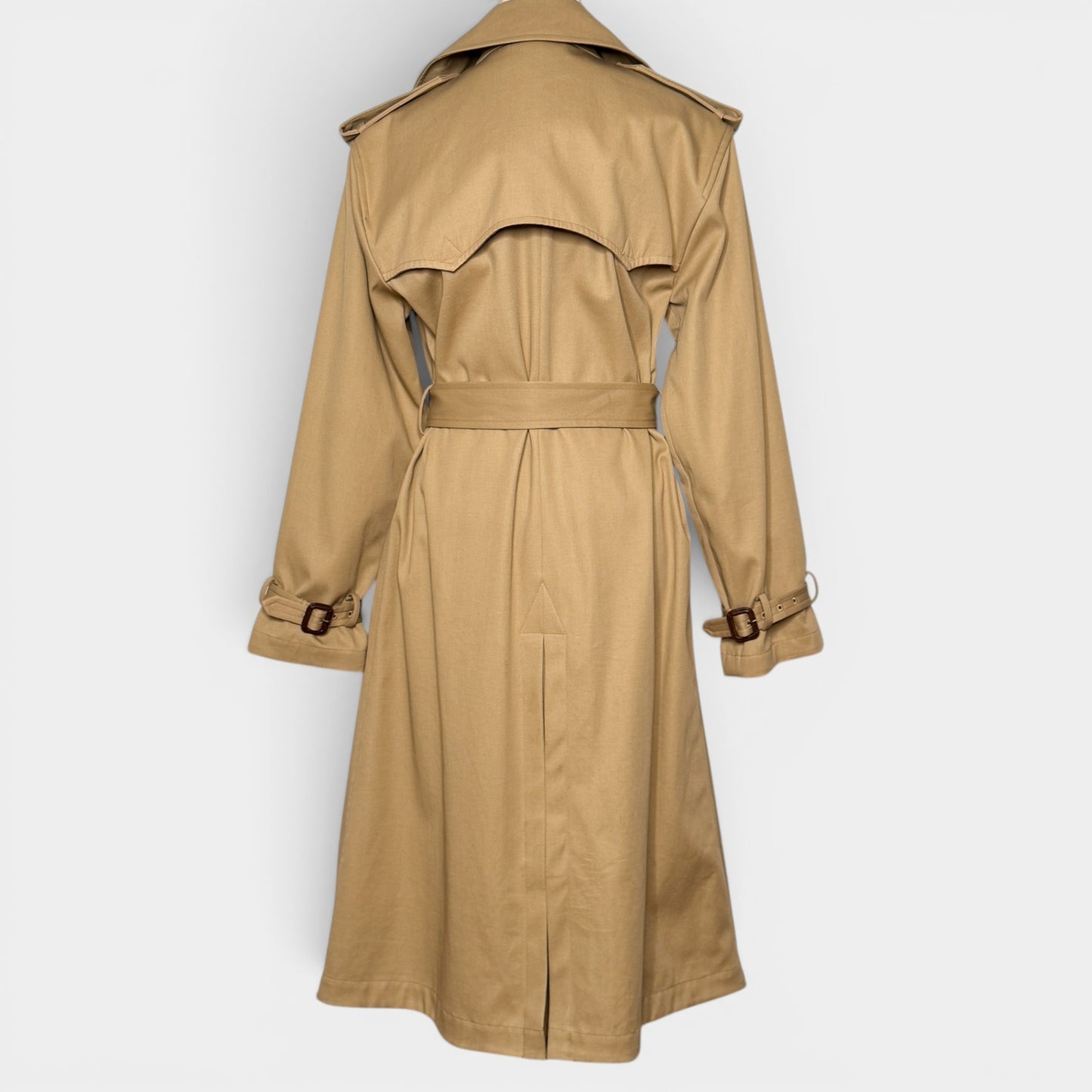 Polo Ralph Lauren Taupe Brown Double Breasted Trench Coat XS ~ AU8-10 [NEW]