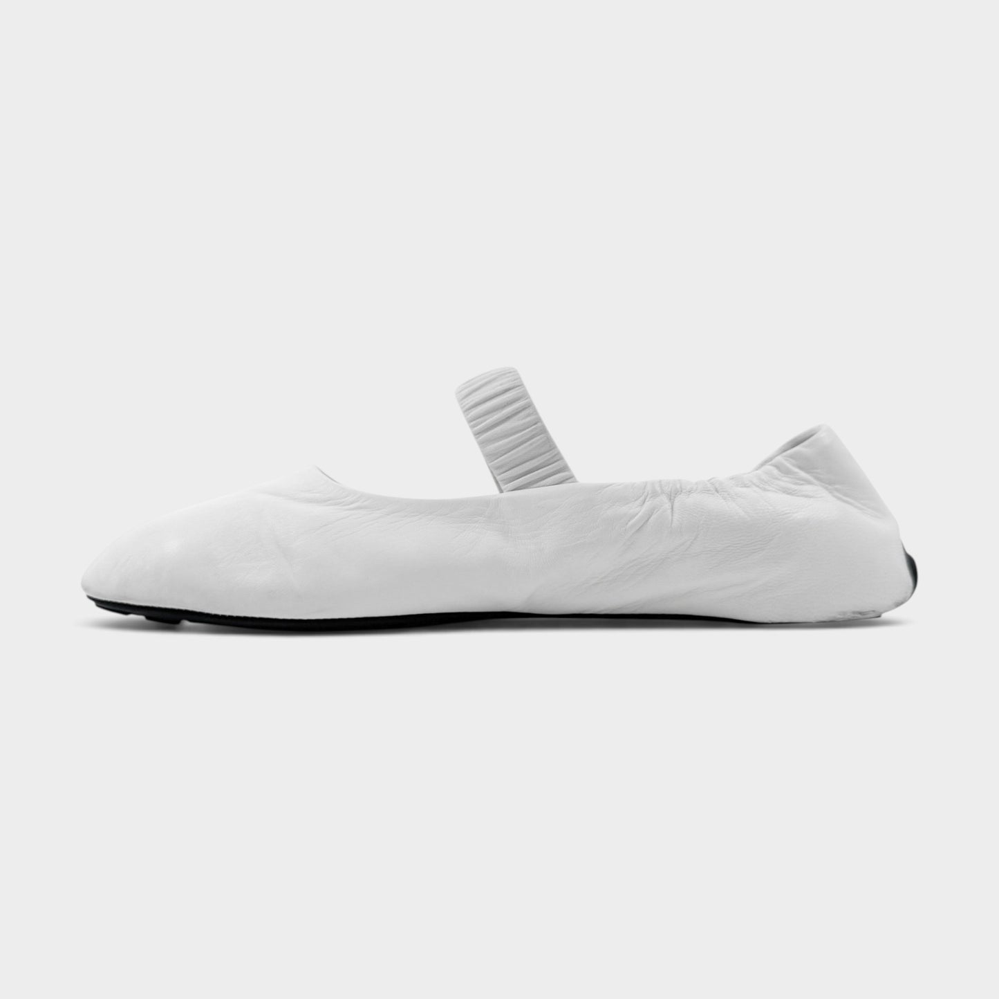 Prada White Bianco Nappa Leather Mary Jane Shoes EU38 ~ AU7