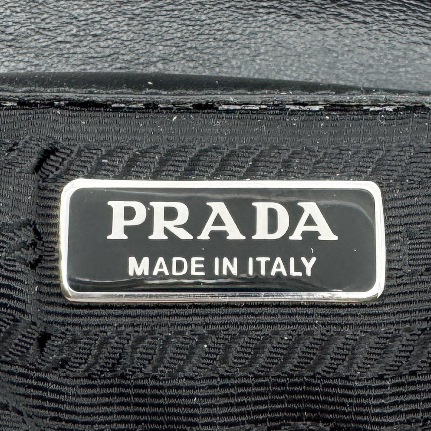 Prada Mini Cleo Black Brushed Leather Shoulder Bag [2021]
