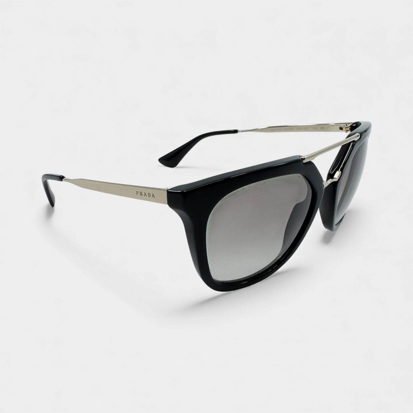 Prada Black Light Gold Havana Sunglasses [SPR13Q]