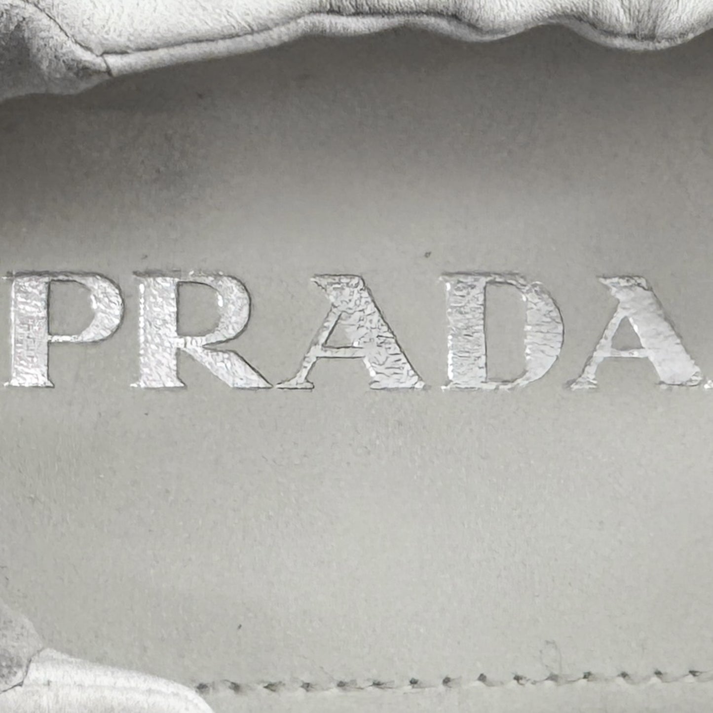 Prada White Bianco Nappa Leather Mary Jane Shoes EU38 ~ AU7