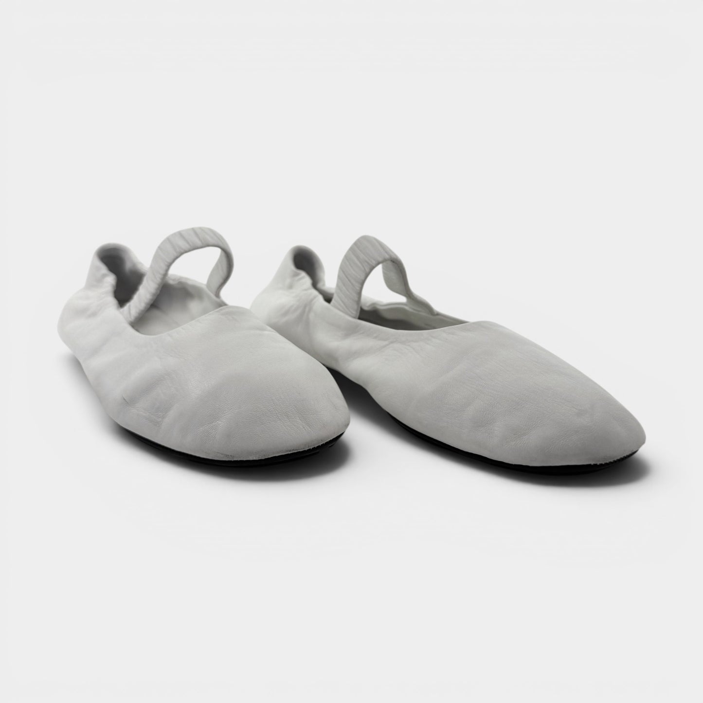 Prada White Bianco Nappa Leather Mary Jane Shoes EU38 ~ AU7