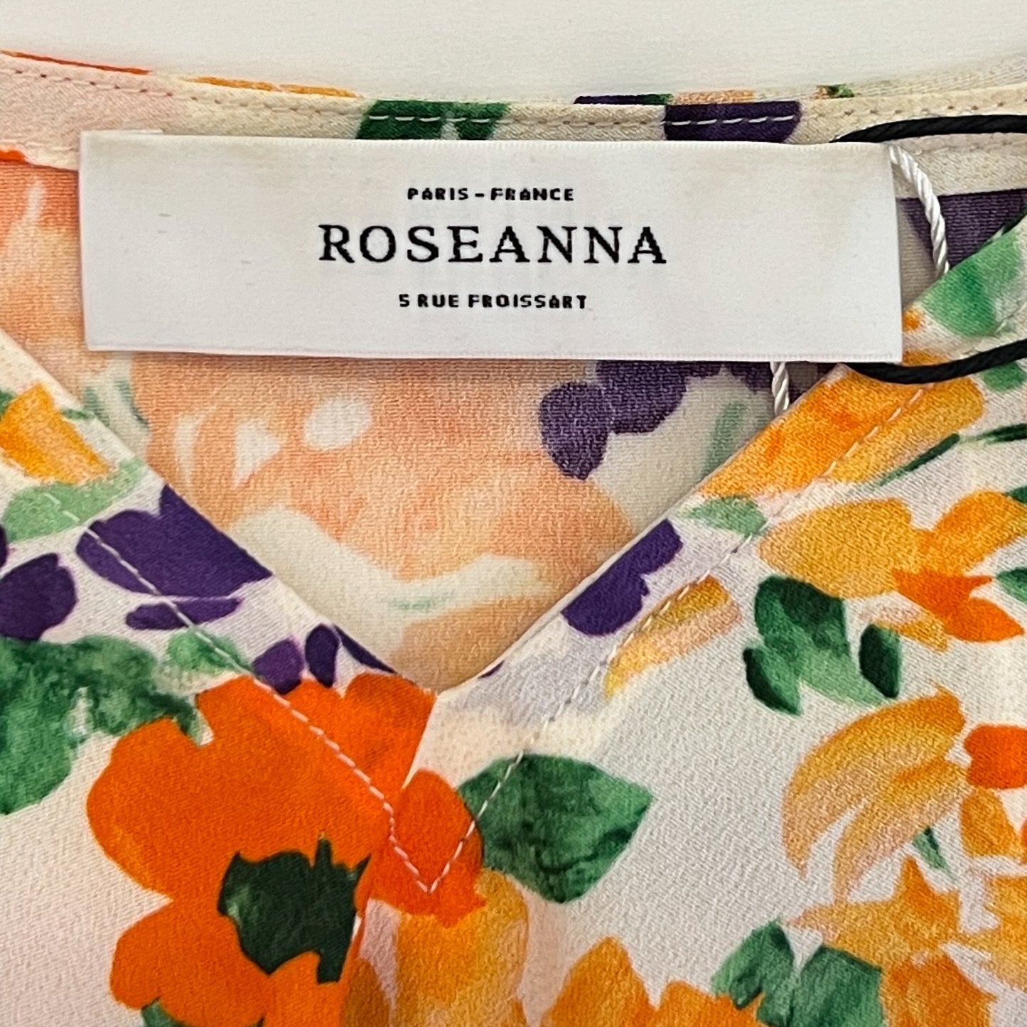 Roseanna Paris Multicoloured Floral Blouse EU44 ~ AU12-14 [NEW]