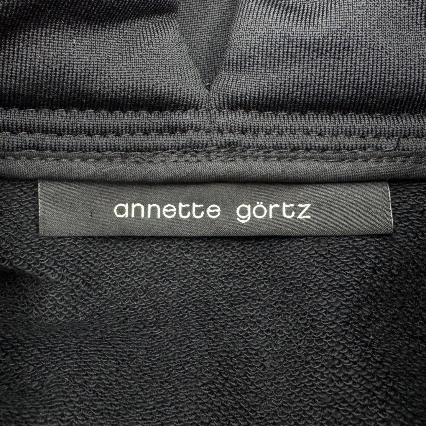 Annette Gortz Black Dura Seam Detail Top Medium [NEW]