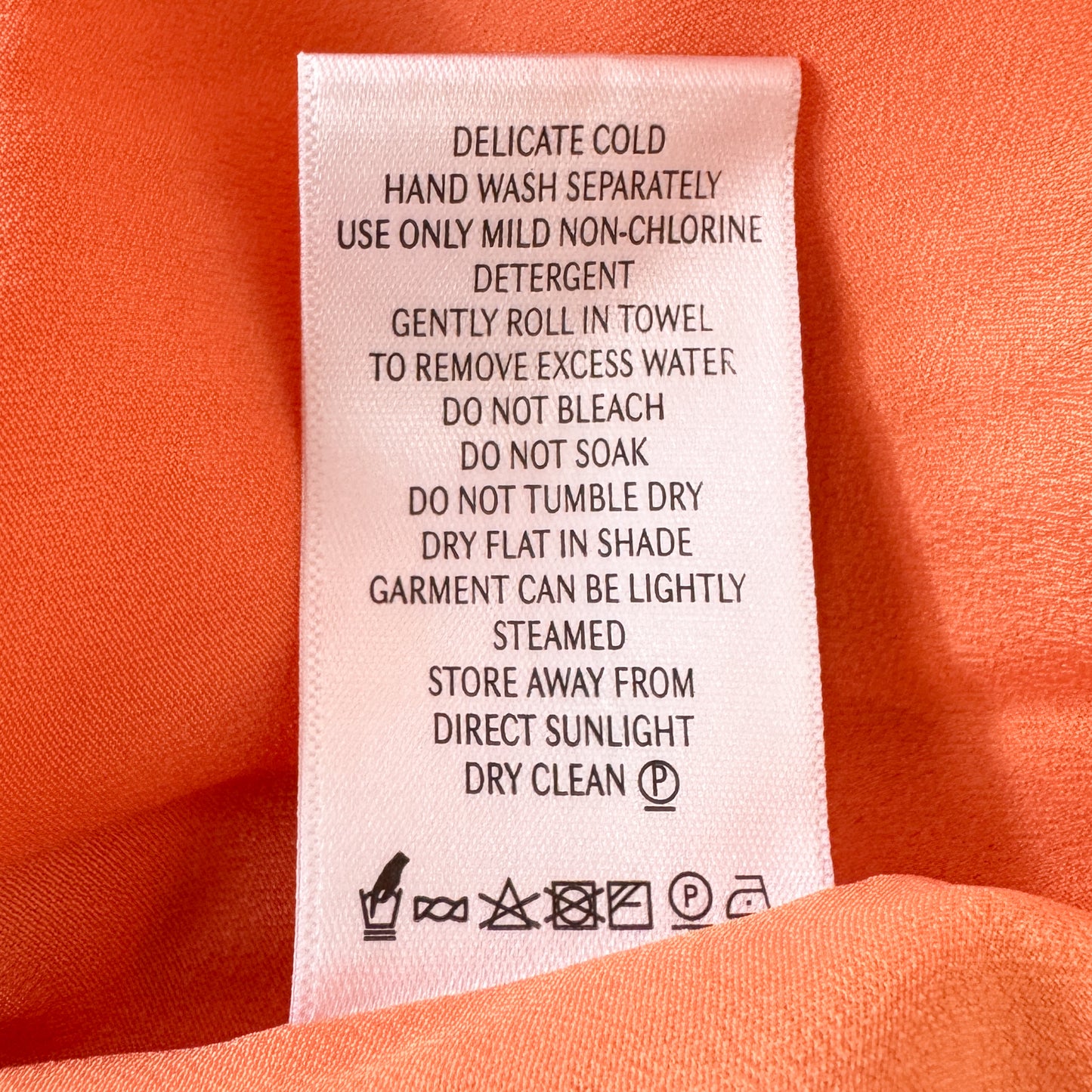 Aje Genevieve Pleated Apricot Orange Short Dress AU10 ~ Medium [NEW]