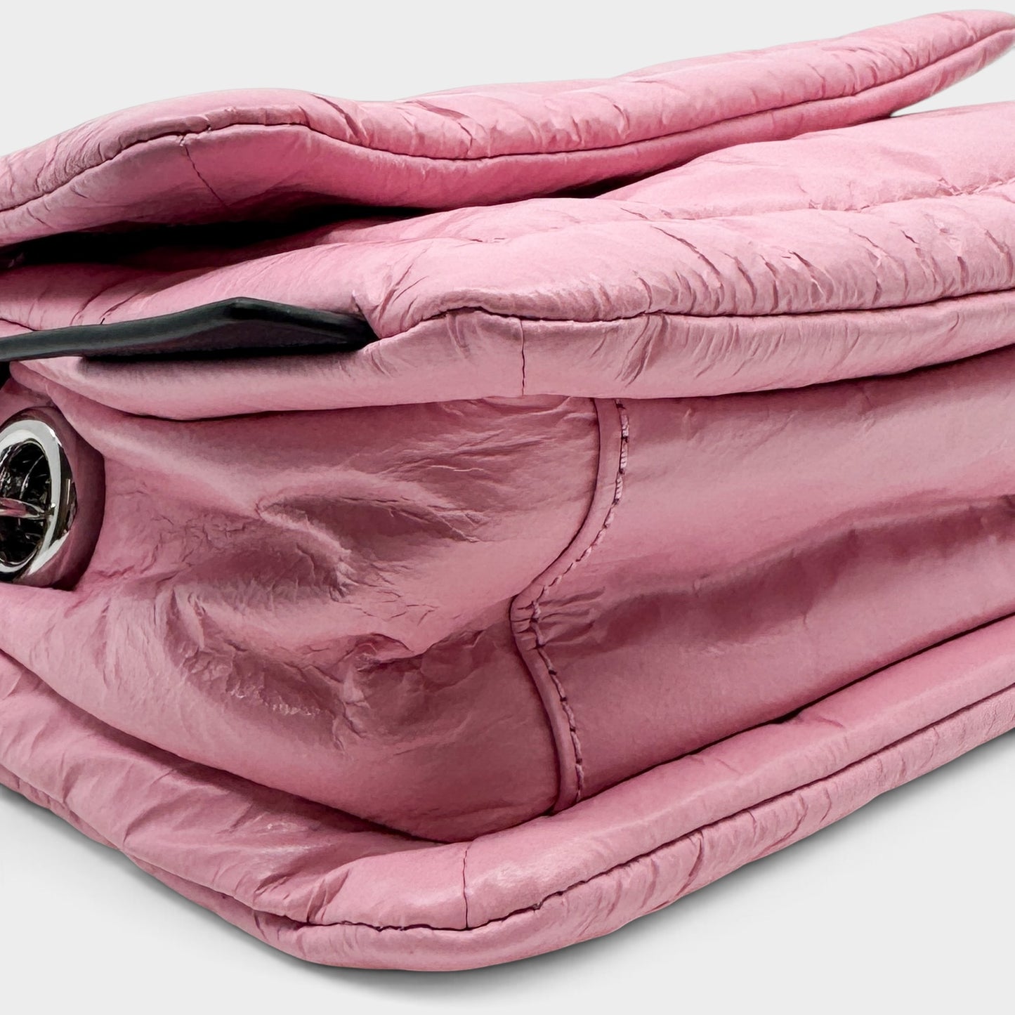 Marc Jacobs The Pillow Light Pink Leather Crossbody Bag
