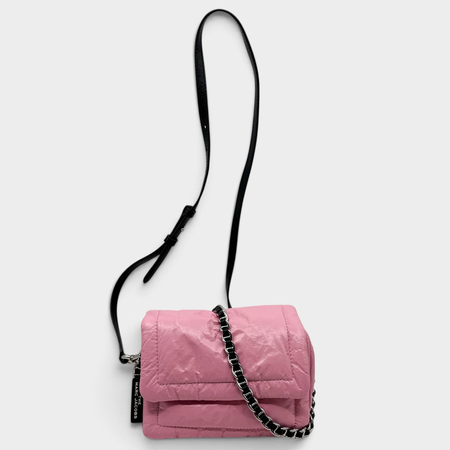 Marc Jacobs The Pillow Light Pink Leather Crossbody Bag