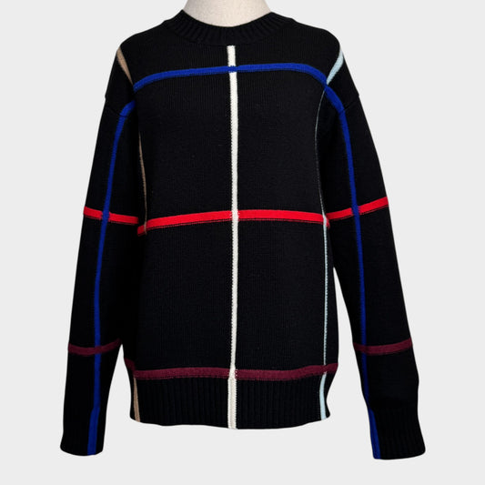 Toorallie Multicolour Pure Wool Maskell Jumper AU12 ~ Medium ~ Large