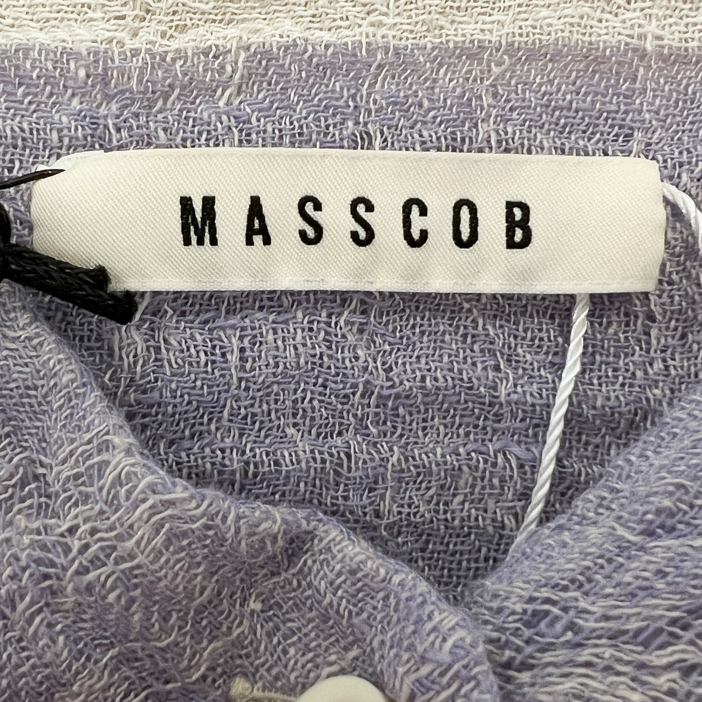 Masscob Lavender Linen Shirt Top Large ~ AU12-14 [NEW]