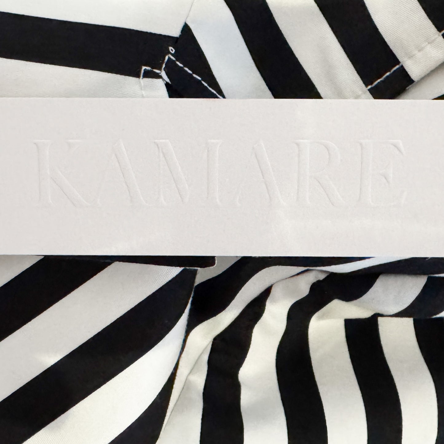Kamare Black and White Vi Striped Blazer Jacket Medium ~ AU12