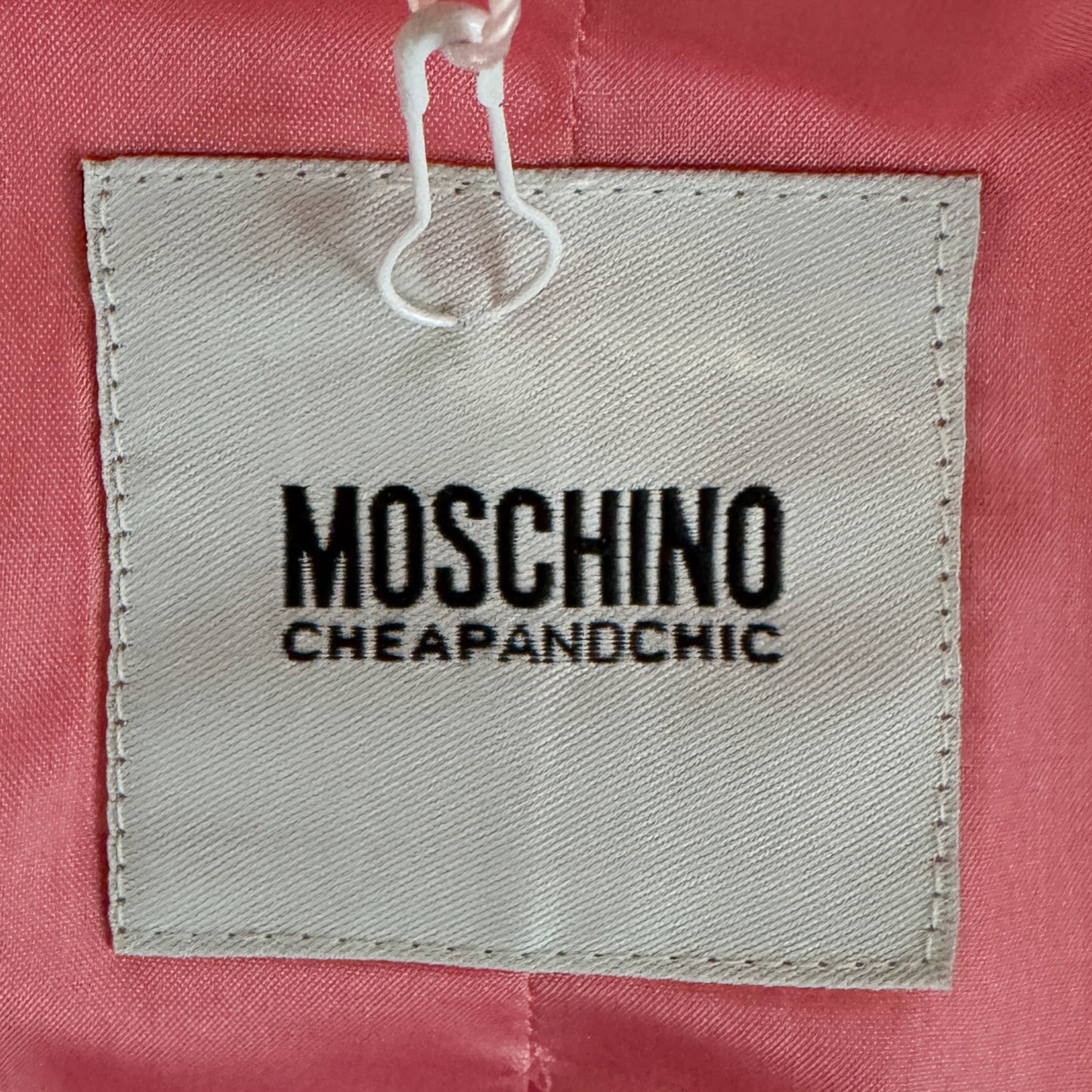 Moschino Cheap and Chic Pink Blazer Jacket Medium ~ AU10