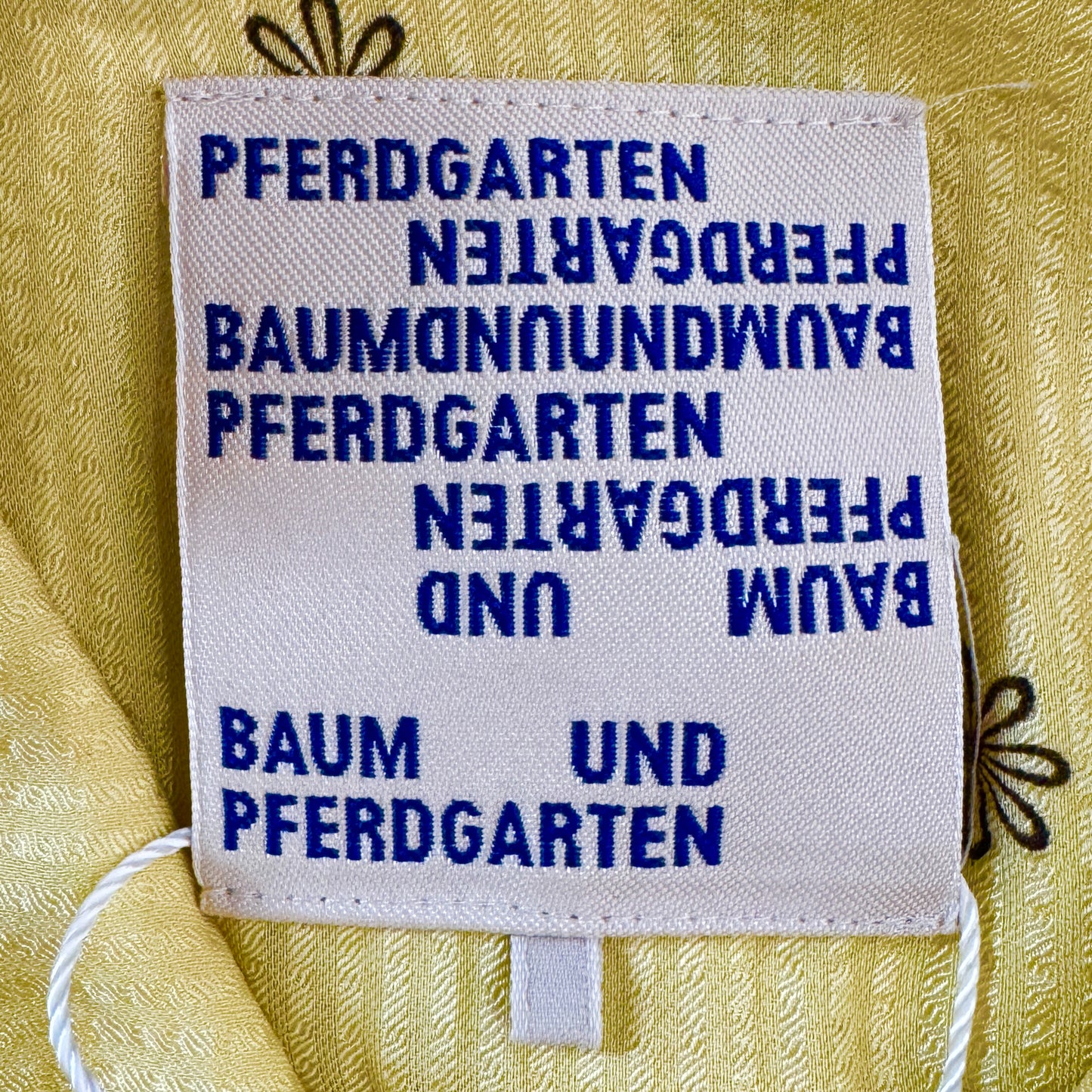 Baum Und Pferdgarten Yellow Daisy Flower Midi Dress EU40 ~ AU10