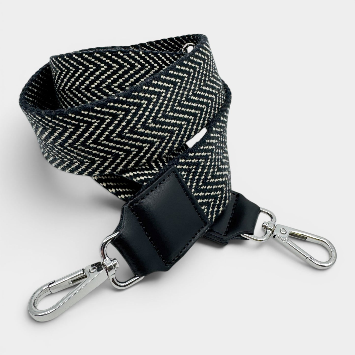 Radley Black Nylon Leather Trim Top Handle Bag