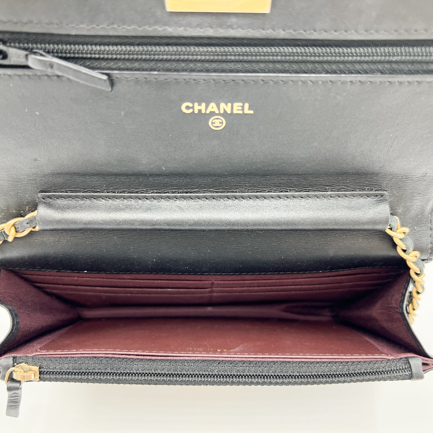 Chanel Black Quilted Calfskin Leather Lucky Charms Flap Bag