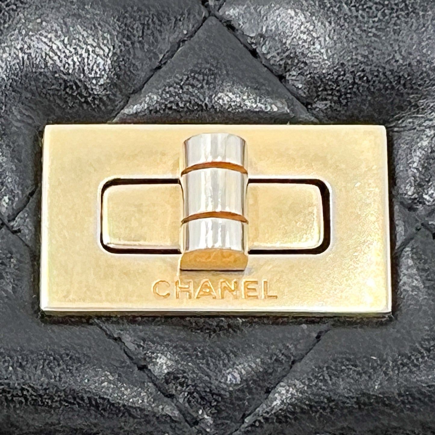 Chanel Black Quilted Calfskin Leather Lucky Charms Flap Bag