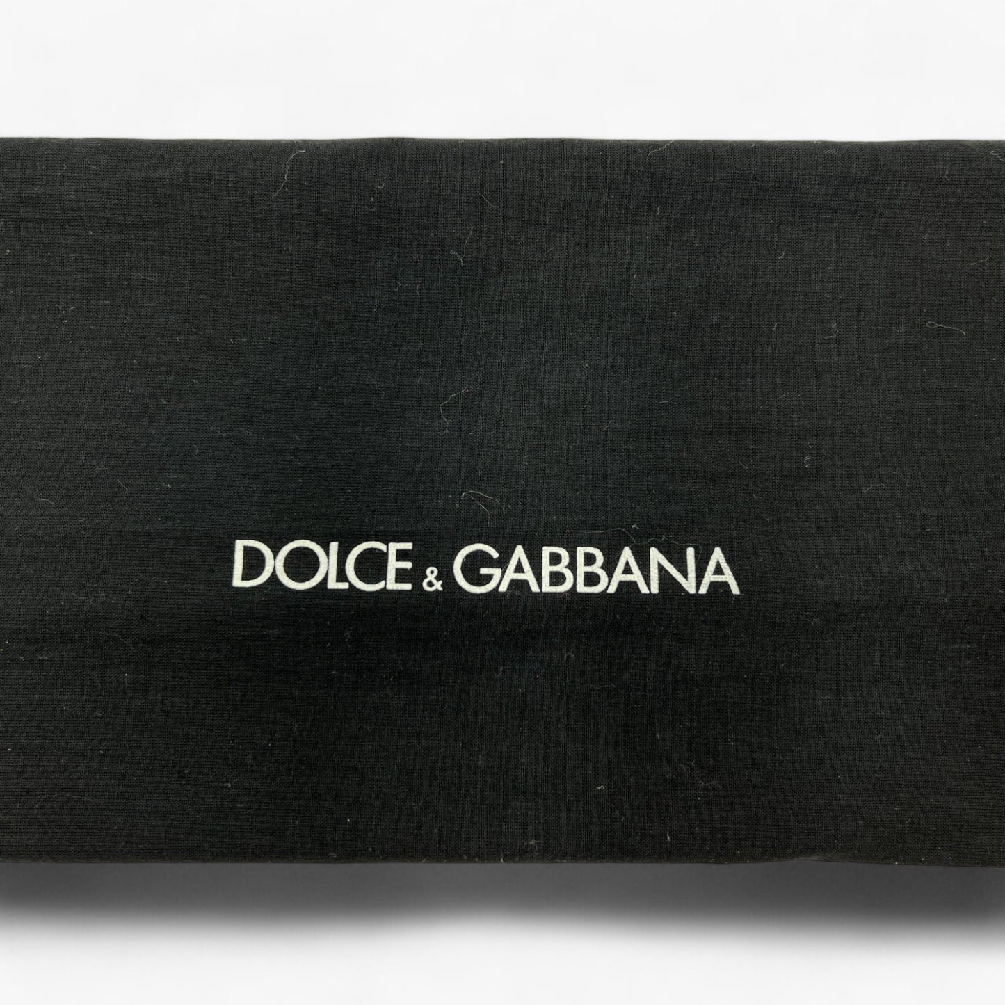 Dolce & Gabbana Top Stitched Black Leather Shoulder Bag