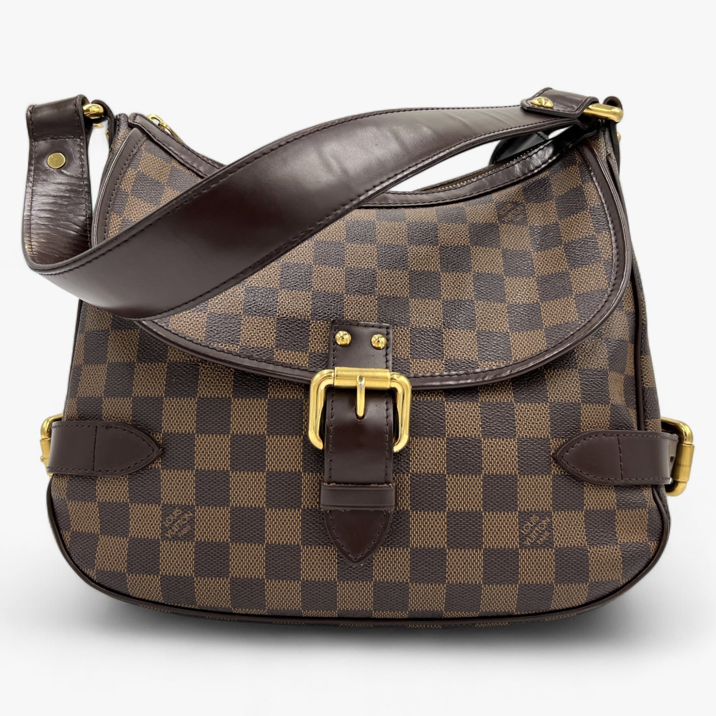 Louis Vuitton Damier Ebene Highbury Hobo Shoulder Bag