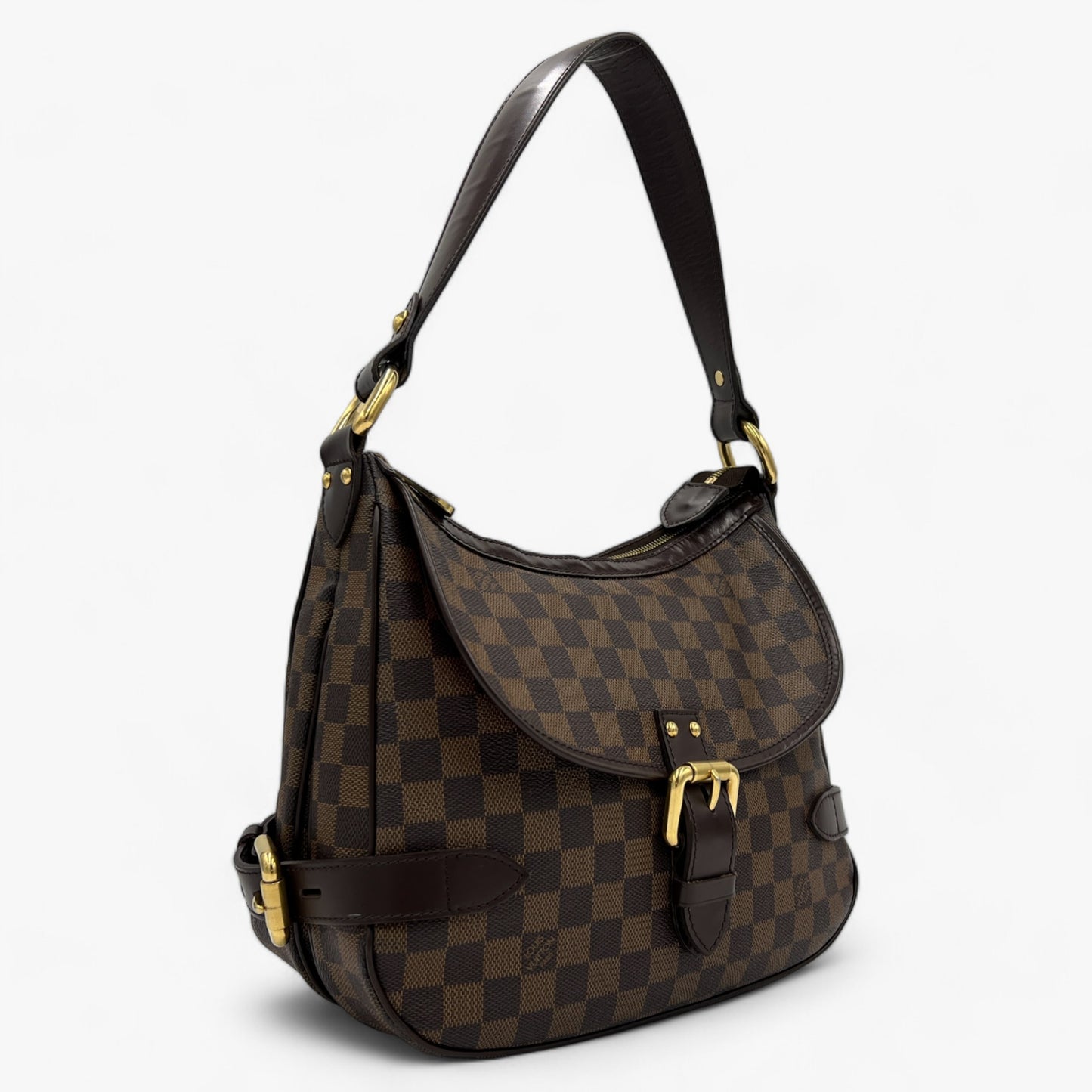 Louis Vuitton Damier Ebene Highbury Hobo Shoulder Bag