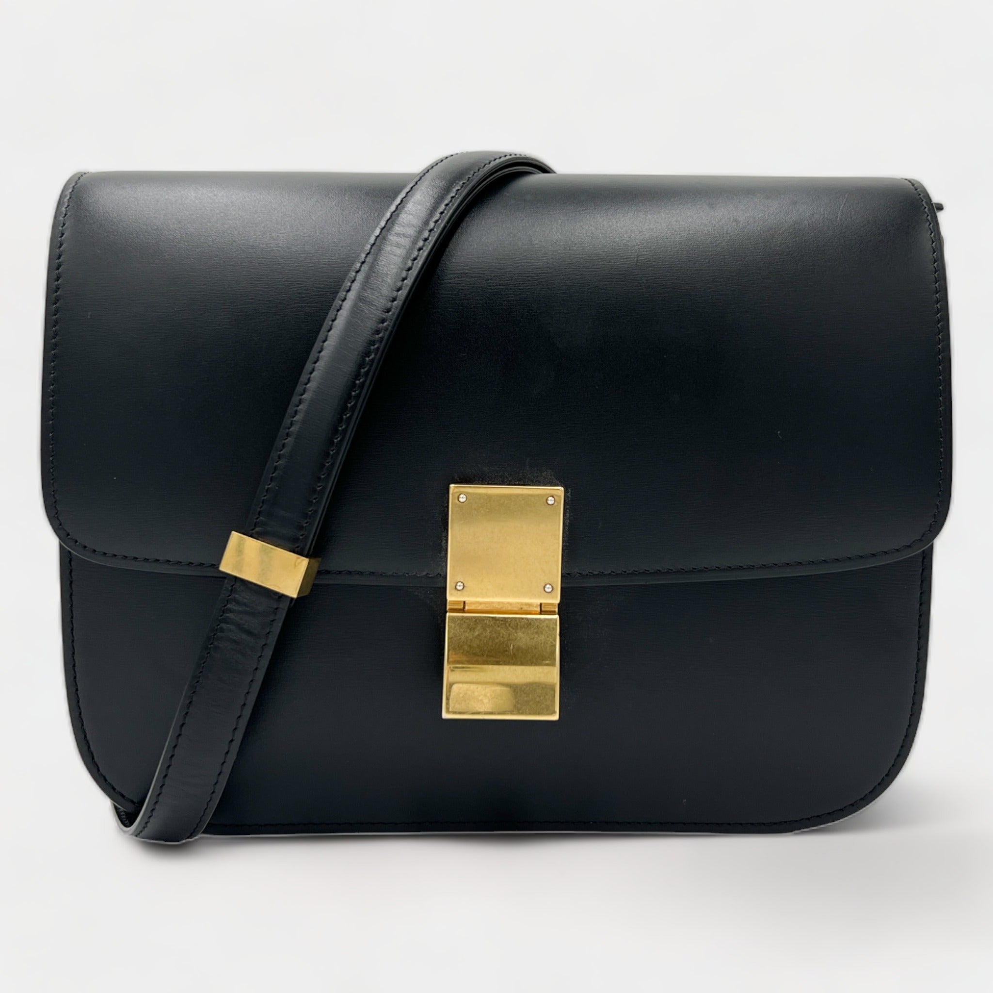 Celine classic box clearance black