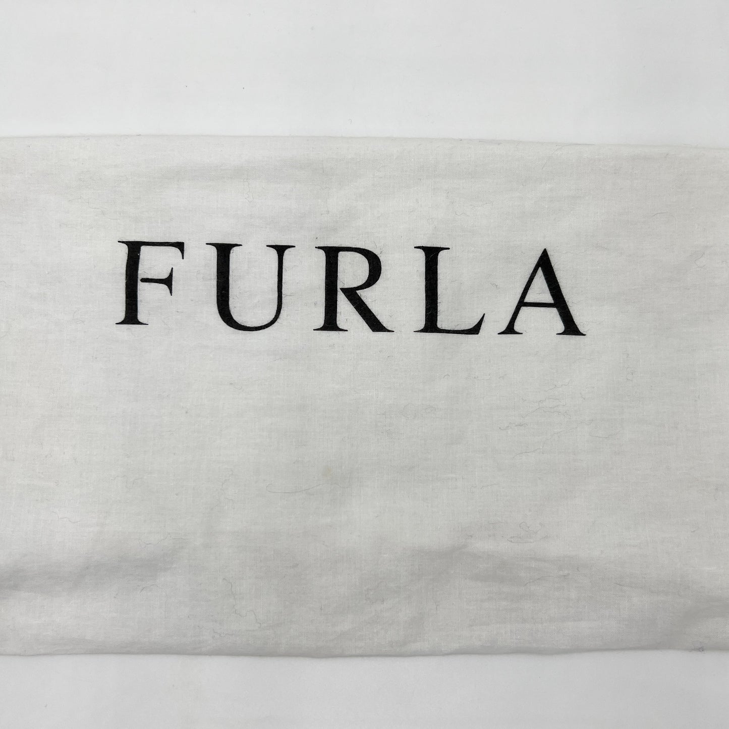 Furla Beige Brown Two-Tone Leather Shoulder Bag